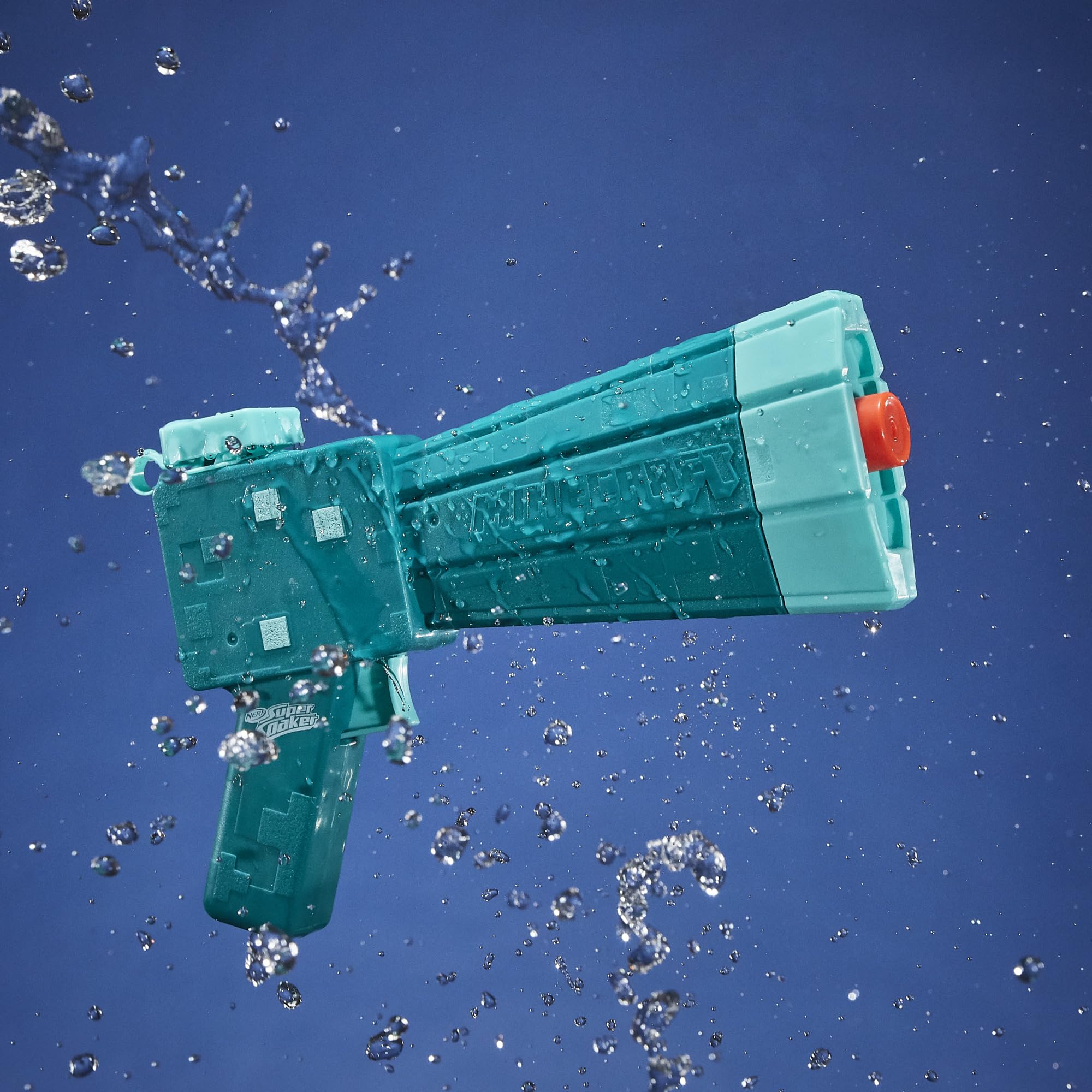 Nerf Super Soaker Minecraft Gift idea for young Minecraft fans