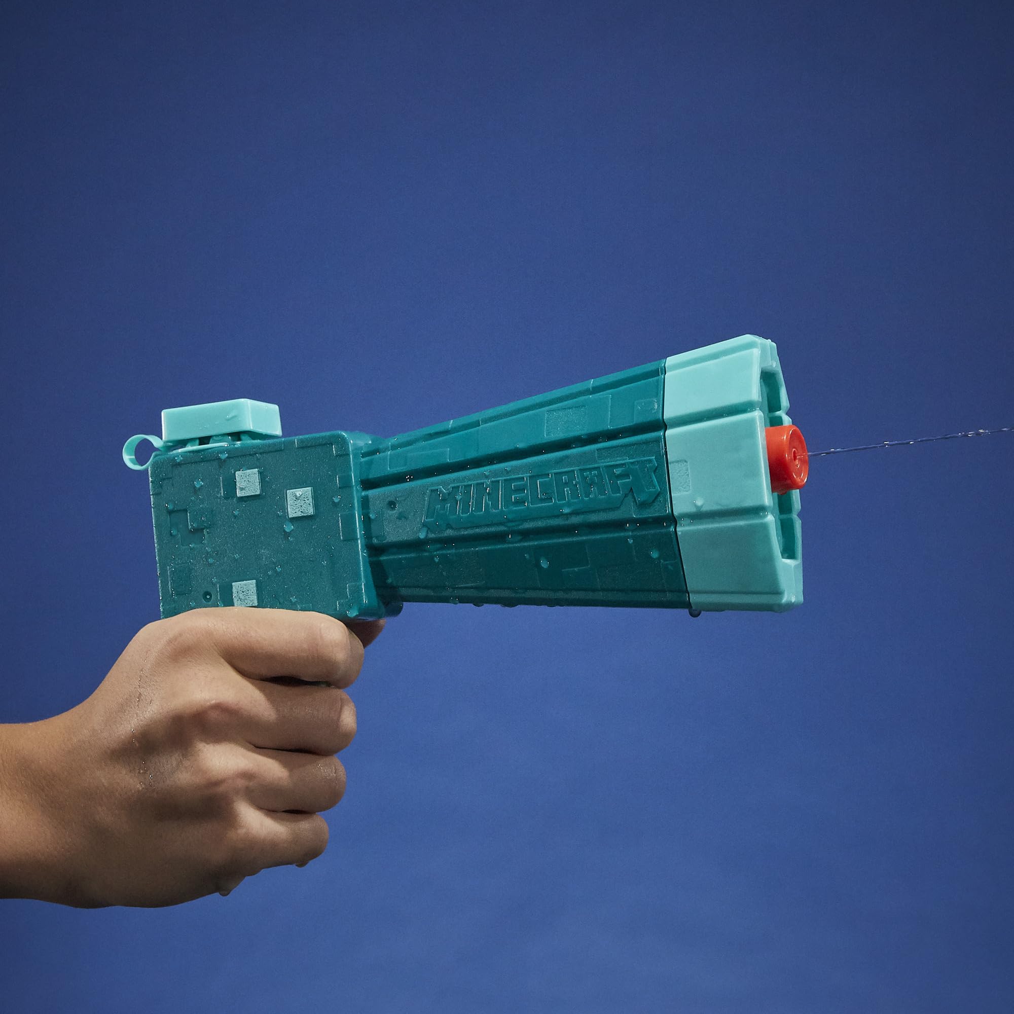 Nerf Super Soaker Minecraft Outdoors water battles with friends