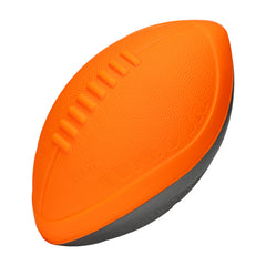 NERF Turbo Jr. 9-inch foam football with a soft core, ideal for safe indoor play.