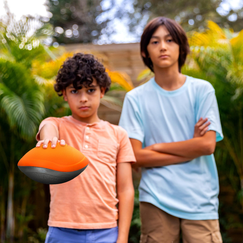 Soft foam reduces bounce with controlled catches during family play sessions.