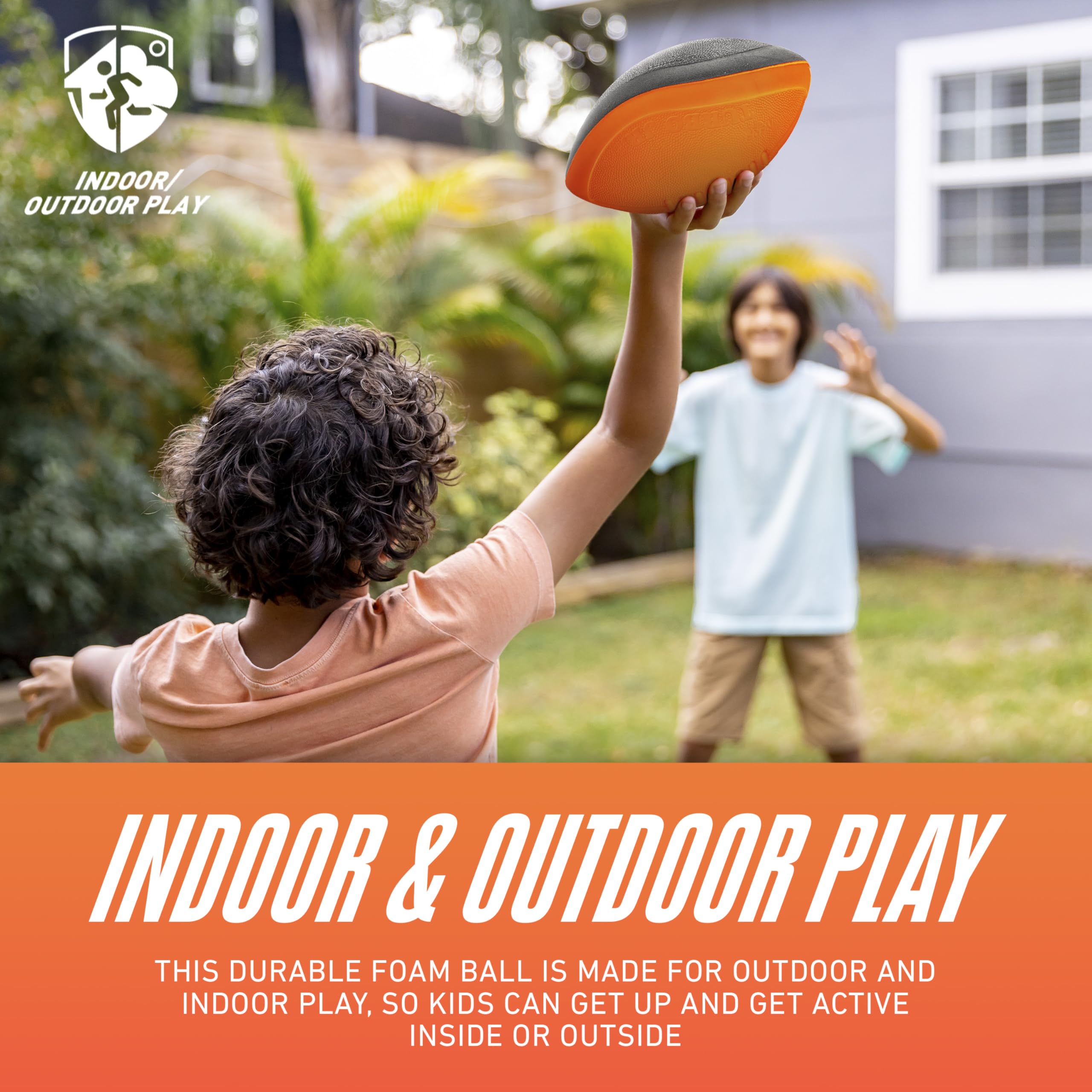 Ideal for backyard games, safe for new players to learn basic passes.