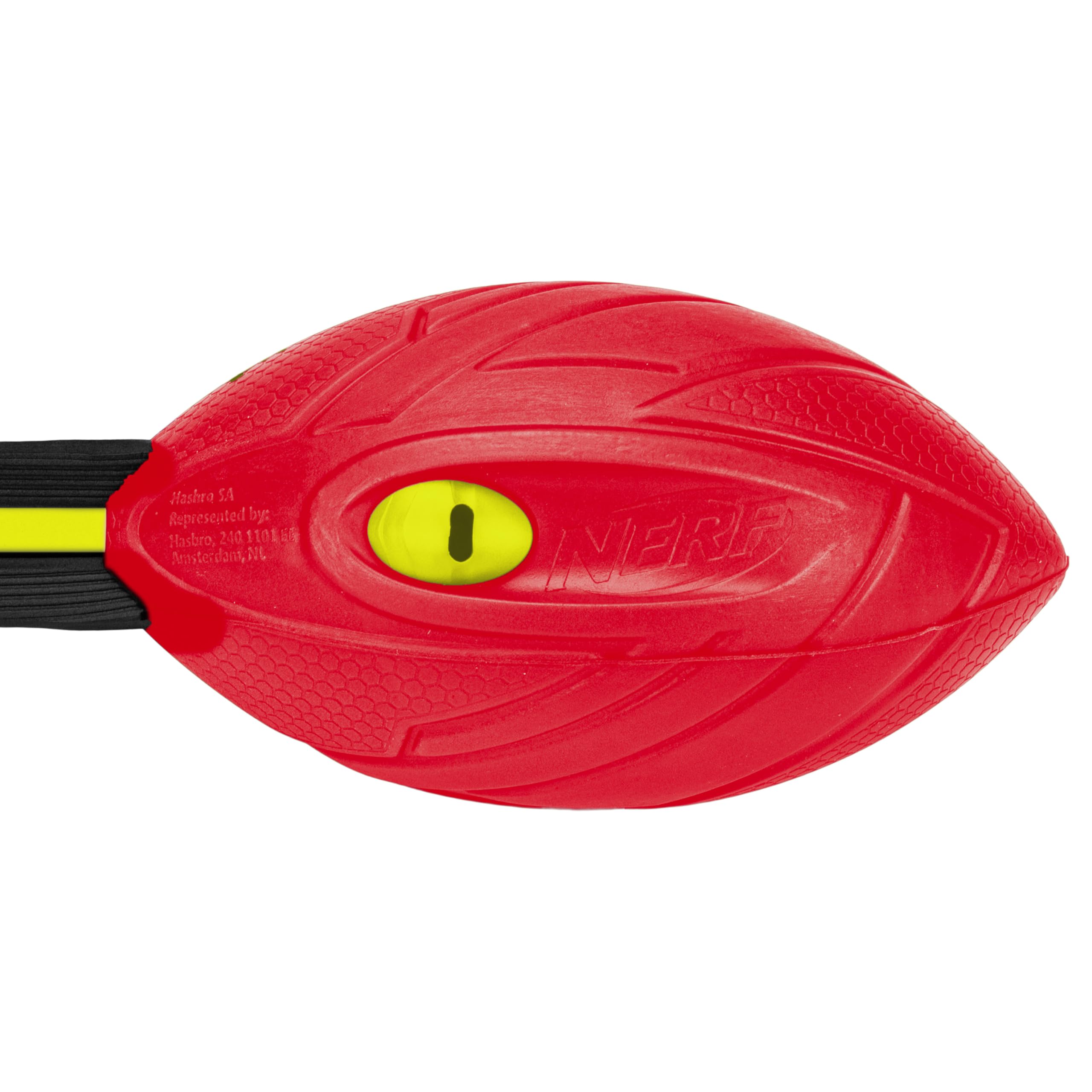 NERF Vortex Aero Howler ball with molded hand grip for control