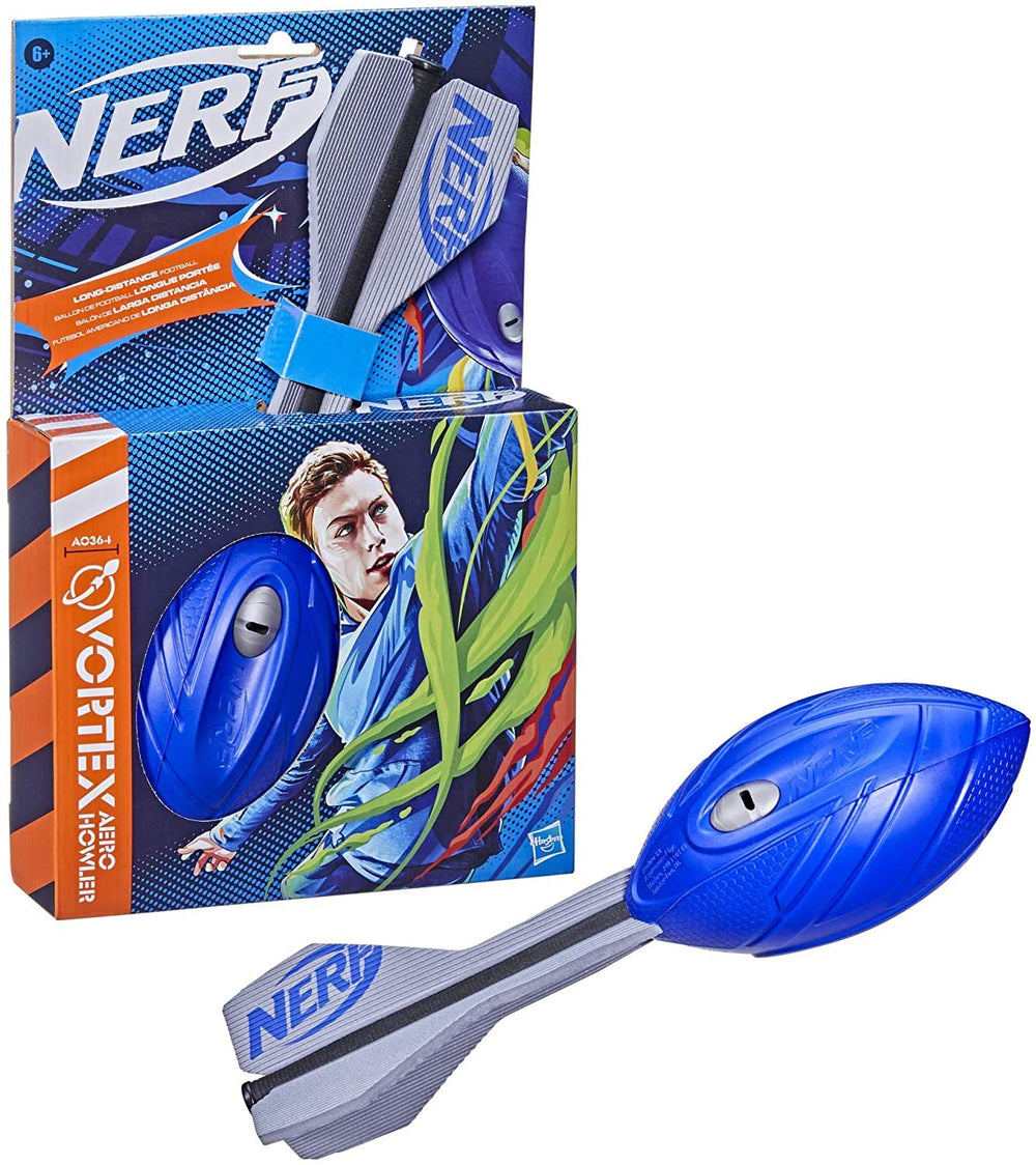 Nerf Vortex Aero Howler in flight showing stability for accuracy