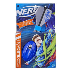 Nerf Vortex Aero Howler long-range flight across a sunny field