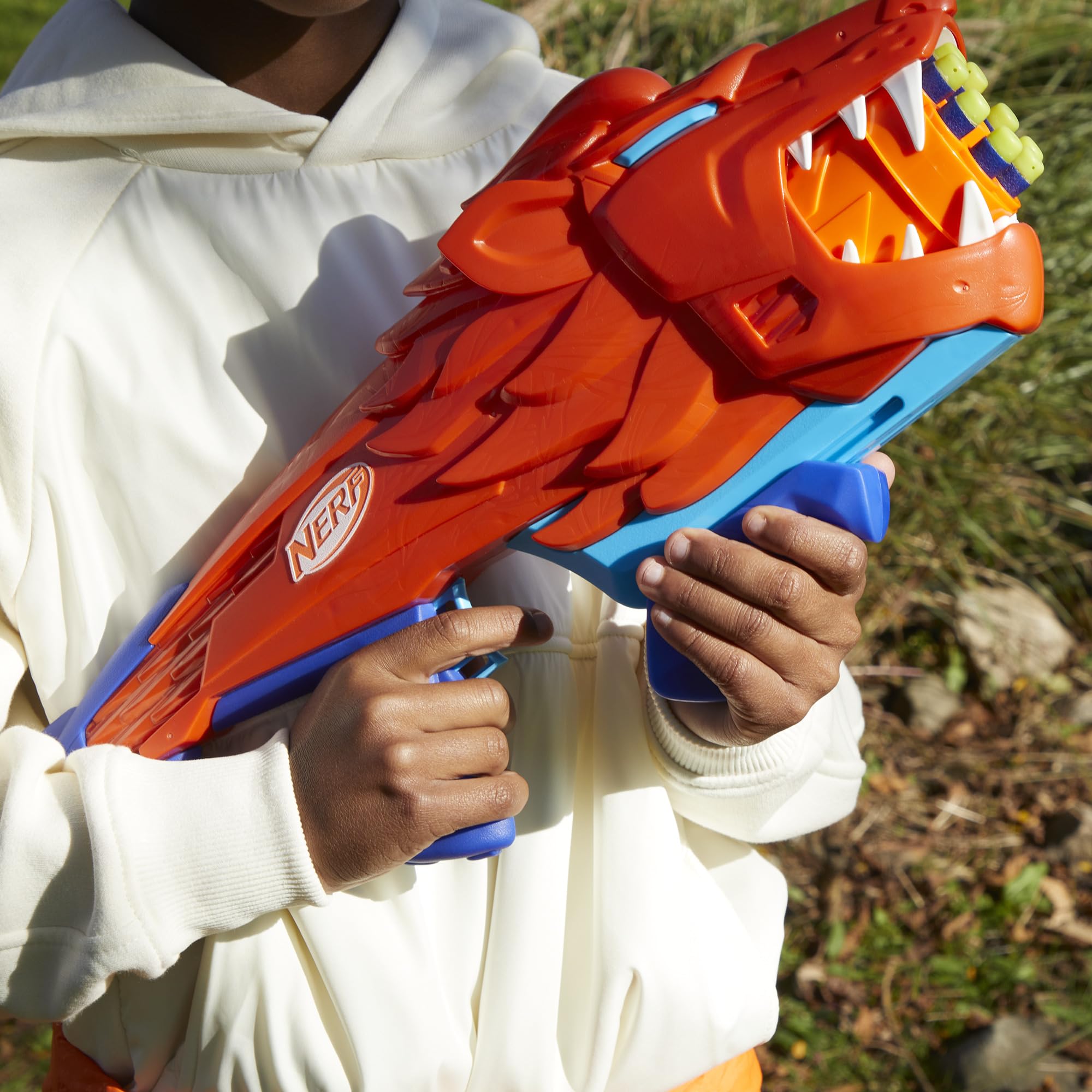 NERF Wild Lionfury appeals to both boys and girls for shared play.