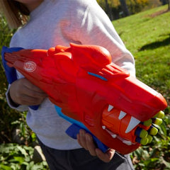 NERF Wild Lionfury compact size fits small hands for precise aim.