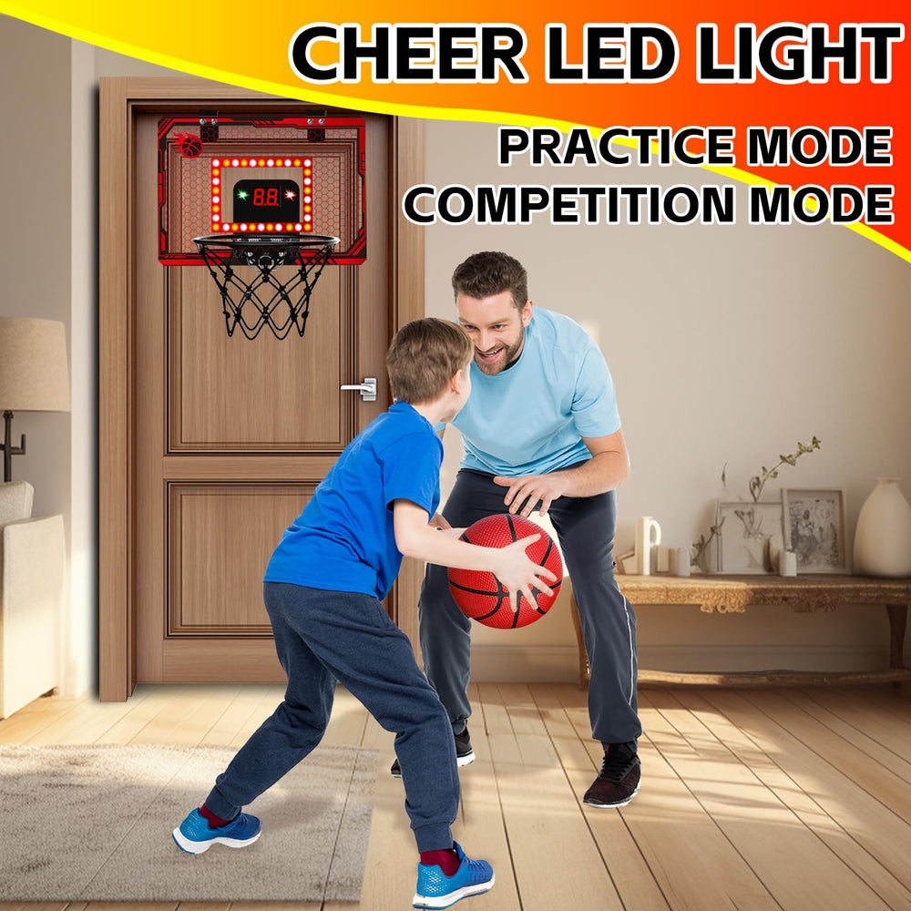 NESAPTO LED lights boost dunk visuals for exciting indoor games.