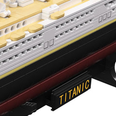 NETEHU Titanic build in progress, hands-on learning in action.
