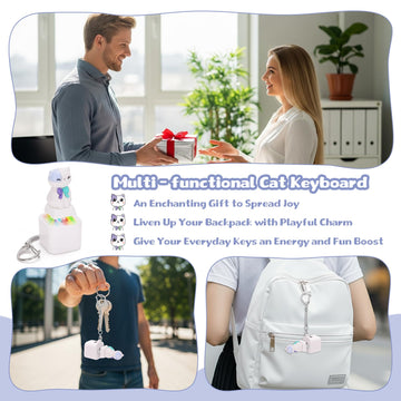 Netholid portable keychain fidget toy for on the go