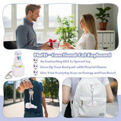 Netholid portable keychain fidget toy for on the go