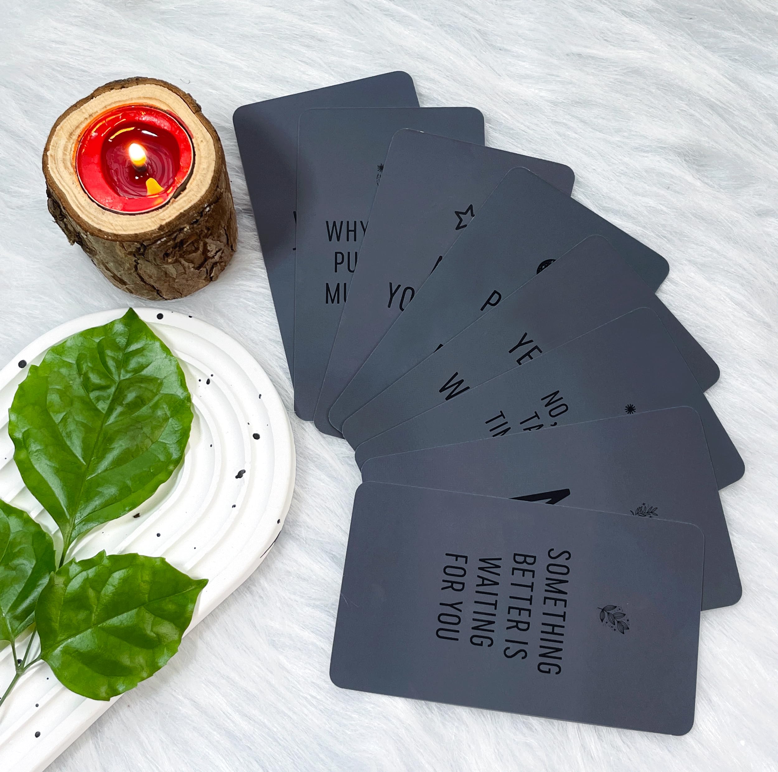 netjoy Yes No Oracle Cards card spread shows 54 cards in a compact size