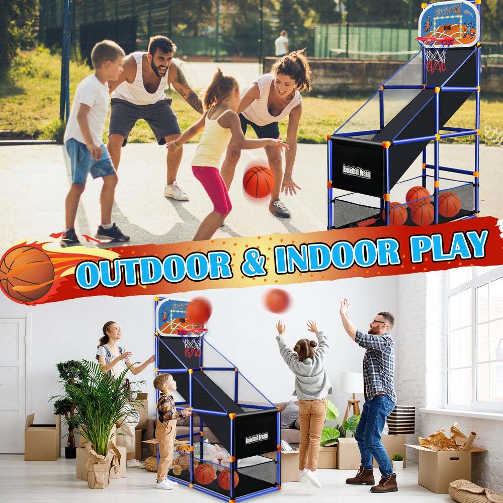 NEUBSAW hoop with durable mesh for safe, interactive games