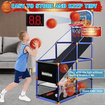 NEUBSAW height adjust pump enables growing players to shoot