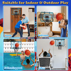 NEUBSAW shatterproof backboard withstands enthusiastic shots.