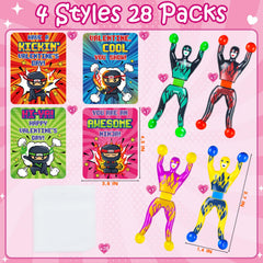 NEUBSAW sticky wall climbing ninja toy clings to glass and walls.