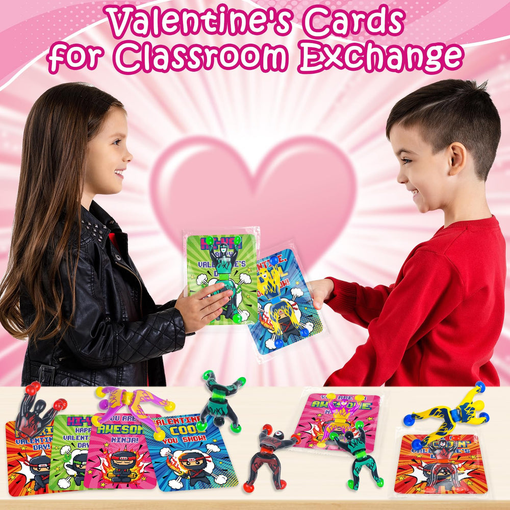 NEUBSAW valentines gift-pack includes cards and gift bags.