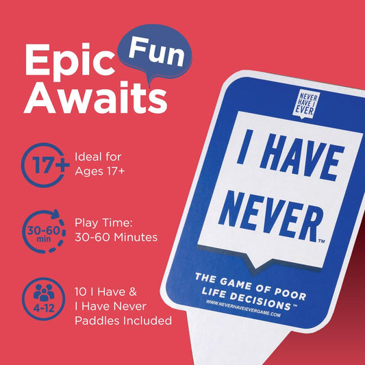 Never Have I Ever paddles close-up, durable material designed for long-lasting play.