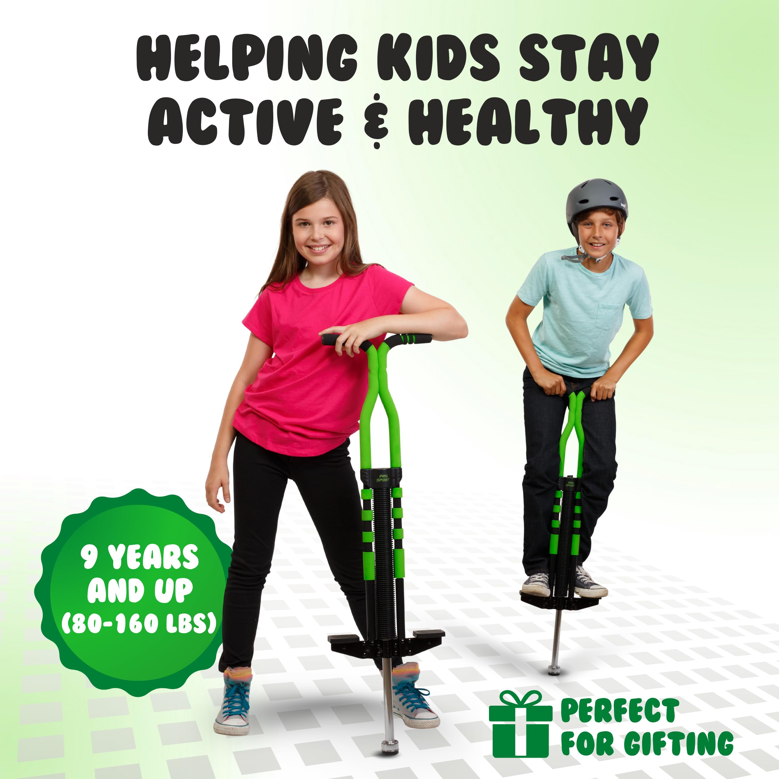 New Bounce Pogo Stick kids enjoying backyard sessions, with hours of wholesome fun.