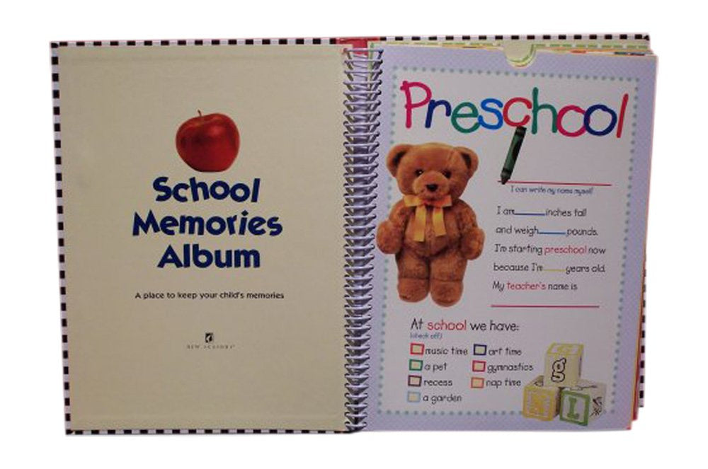 New Seasons Deluxe album interior with 14 pockets keeps artwork, photos, and mementos neatly stored.