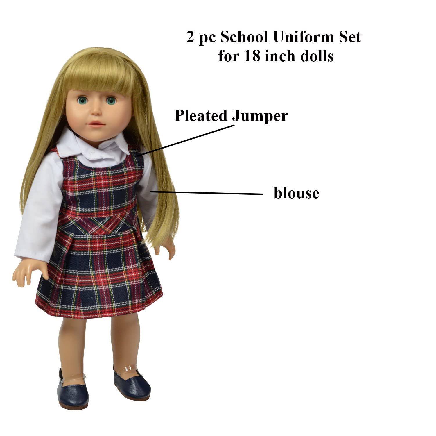 The New York Doll Collection pencils and notebooks invite storytelling and organized play.