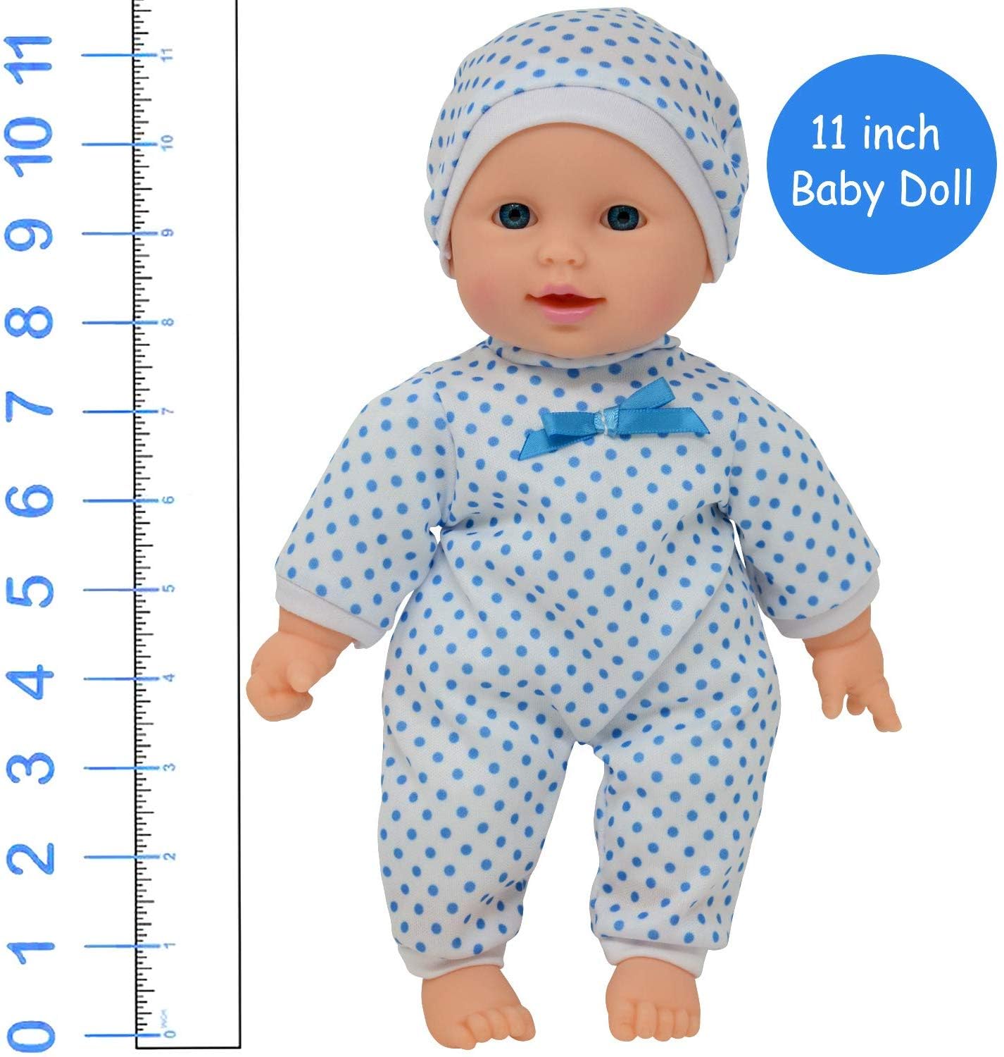 Gift box presentation from The New York Doll Collection doll for birthdays or holidays.