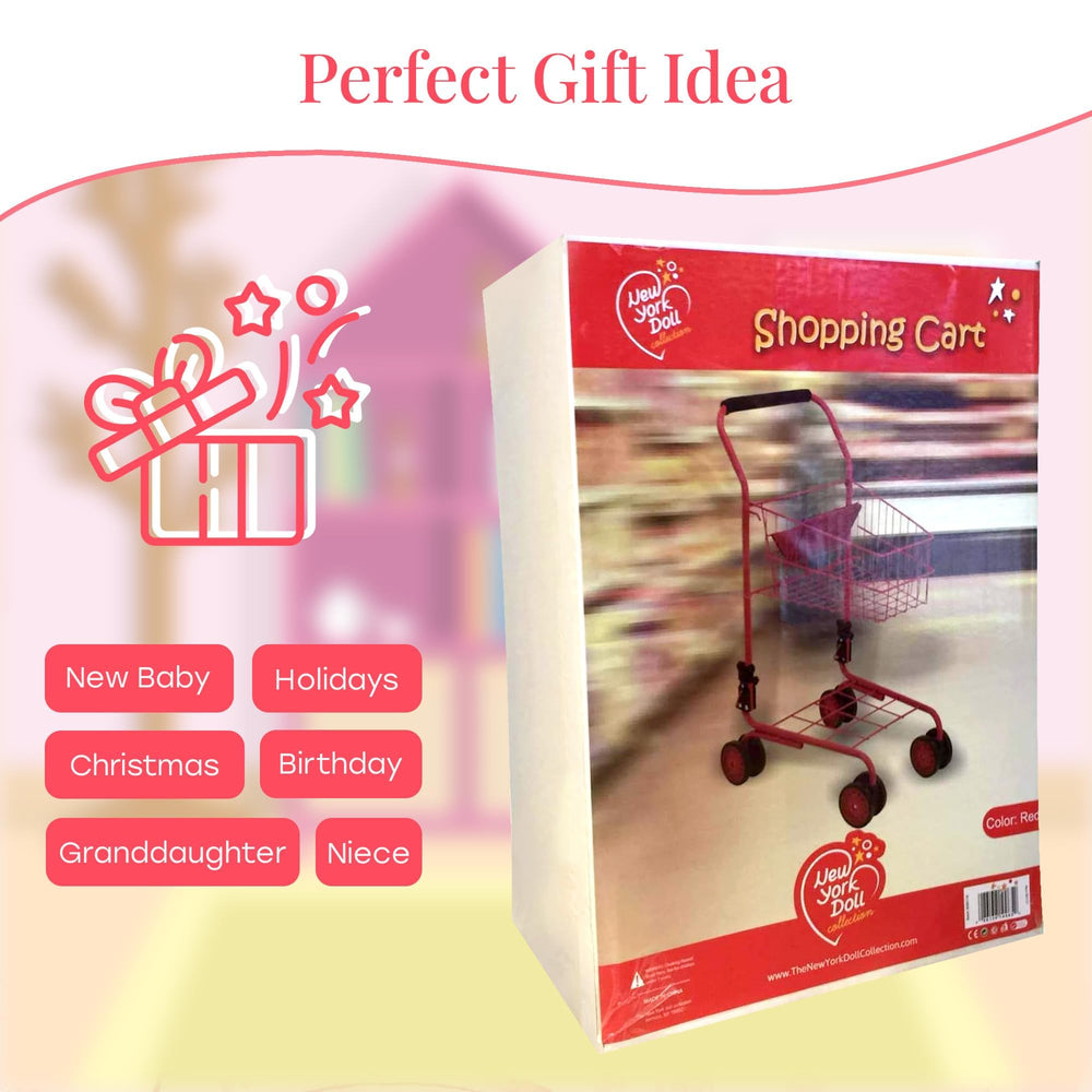The New York Doll Collection kids play with dolls during shopping pretend play