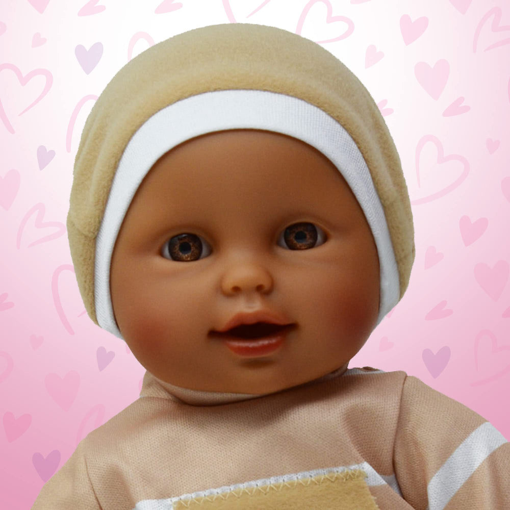 The New York Doll Collection matching hat enhances charm during storytelling and cuddles.