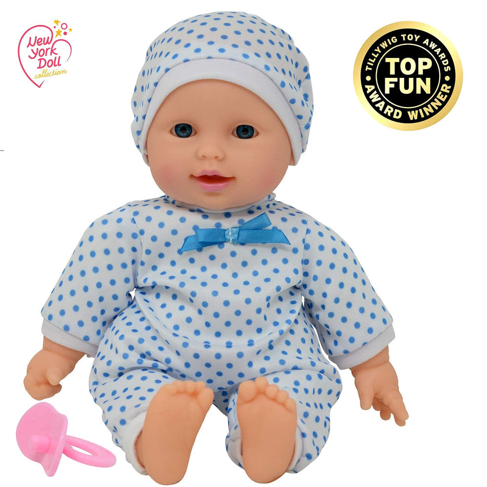 Safety-tested design by The New York Doll Collection suits toddlers for gentle, worry-free play.