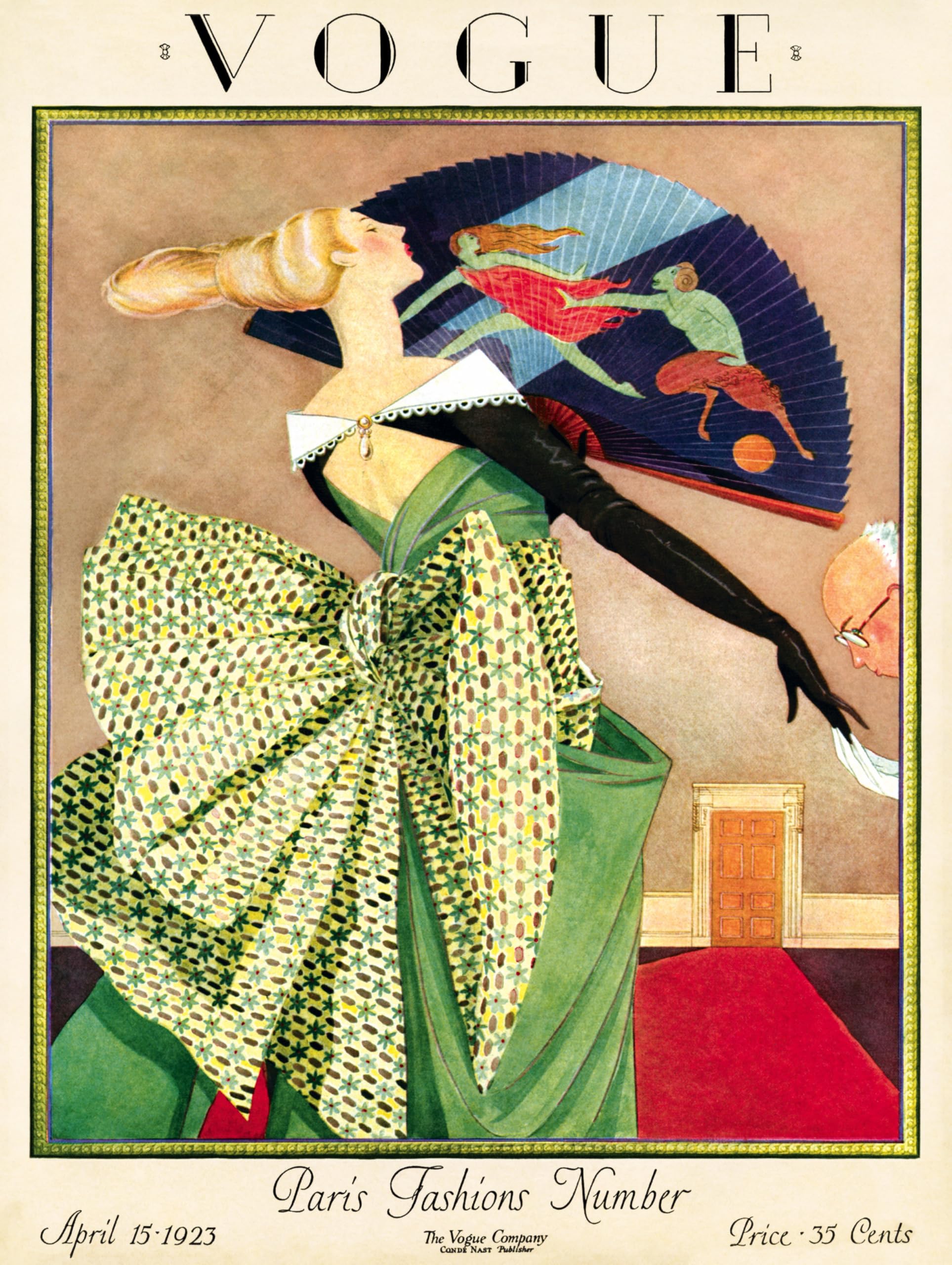New York Puzzle Company George Wolfe Plank Vogue artwork puzzle for collectors
