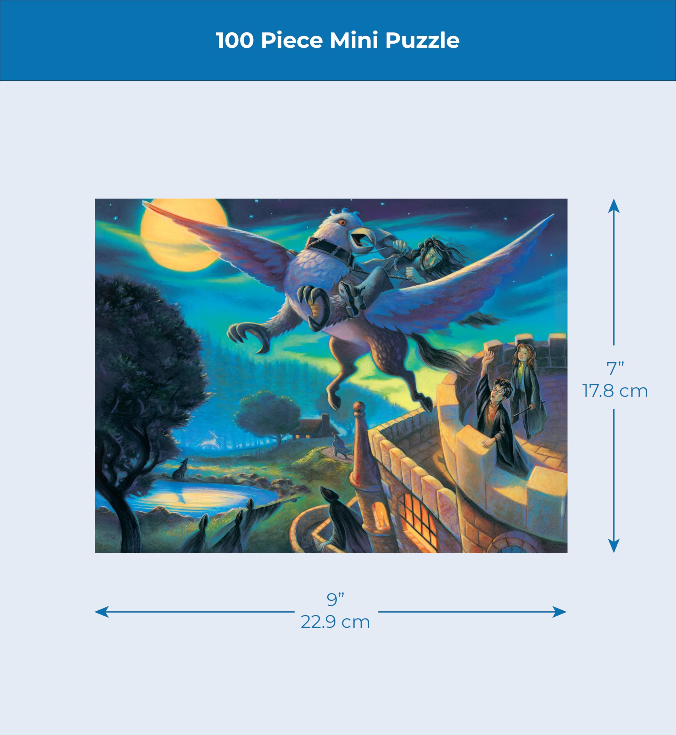 New York Puzzle Company Harry Potter Rescue of Sirius Mini in-progress image, perfect for cozy evenings.