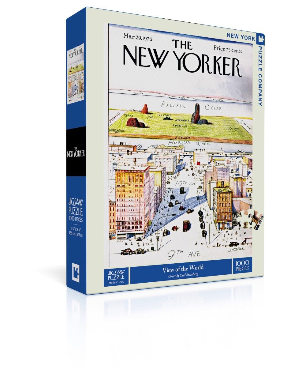 New York Puzzle Company cover art puzzle for collectors and gifting