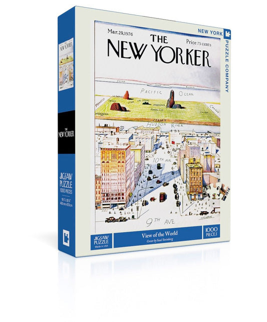 New York Puzzle Company cover art puzzle for collectors and gifting