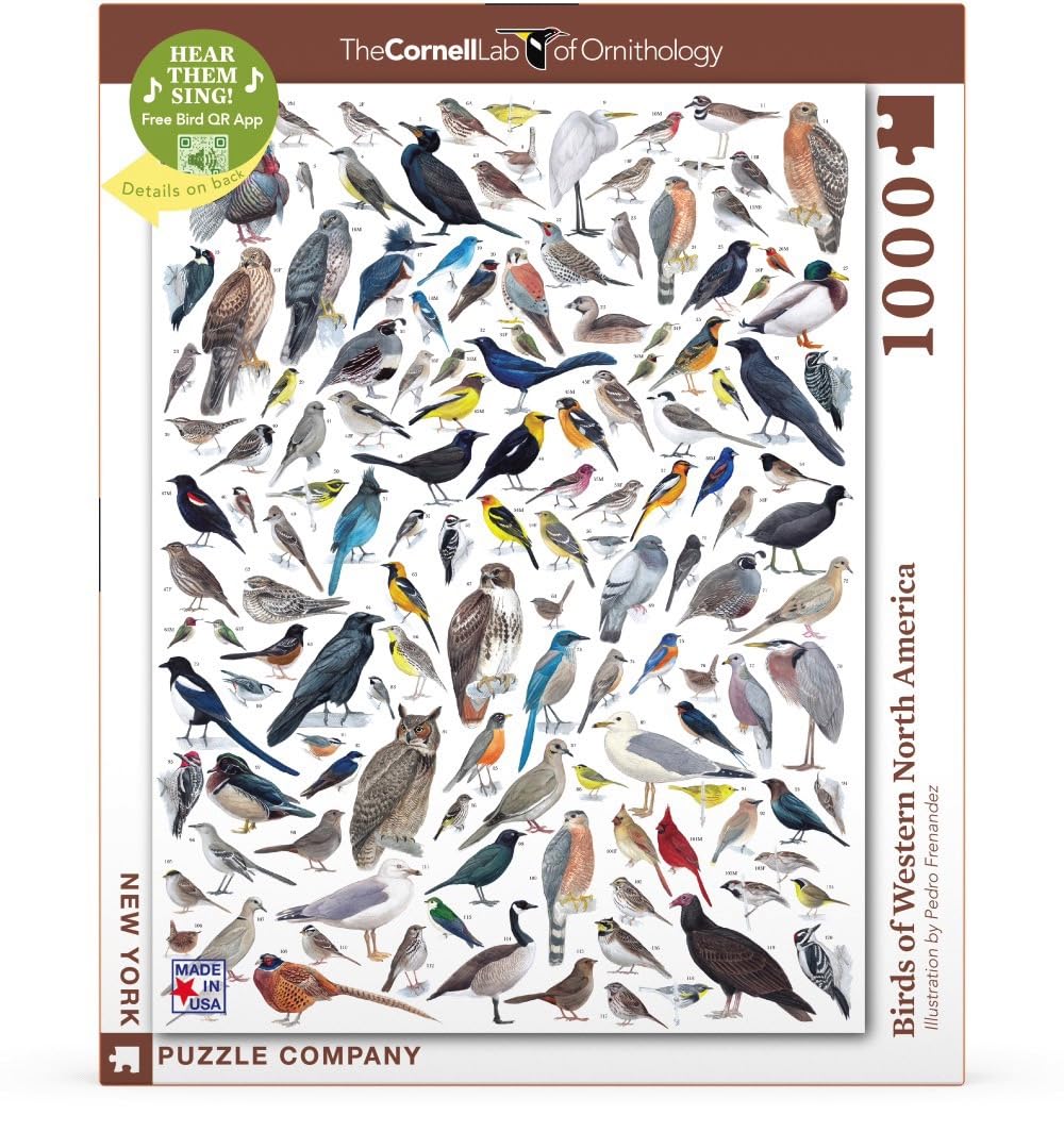 New York Puzzle Company random die-cut pieces add unique challenge and replay value