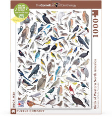 New York Puzzle Company random die-cut pieces add unique challenge and replay value