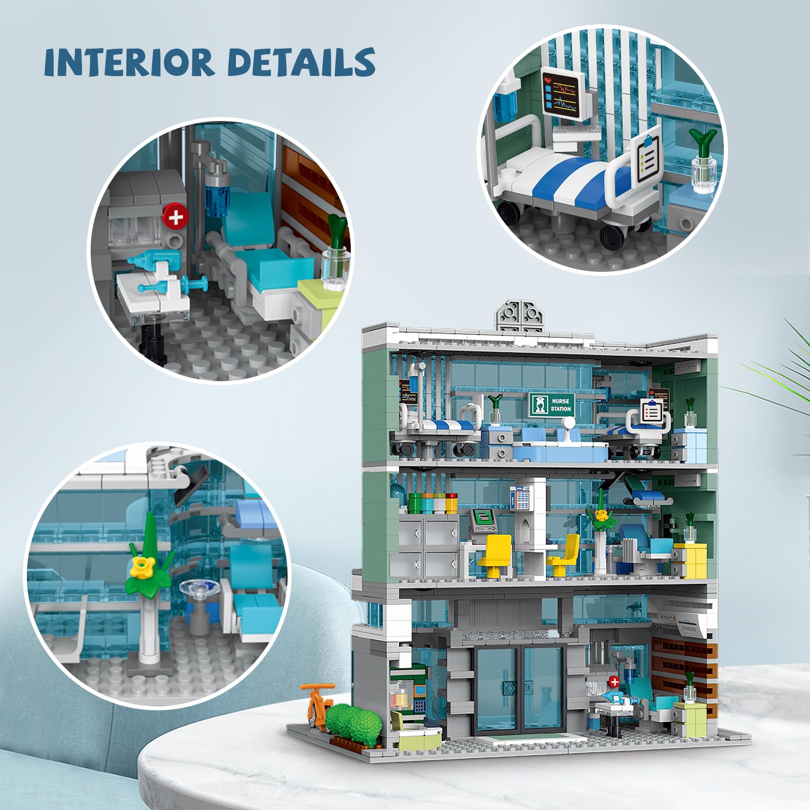 NEWABWN City Hospital modular design enables easy assembly and reconfiguration