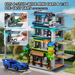 NEWABWN City Parking Tower modular expansion highlights stacking height within urban layouts