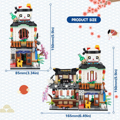 NEWABWN display-ready mini building on desk or shelf for stylish decor