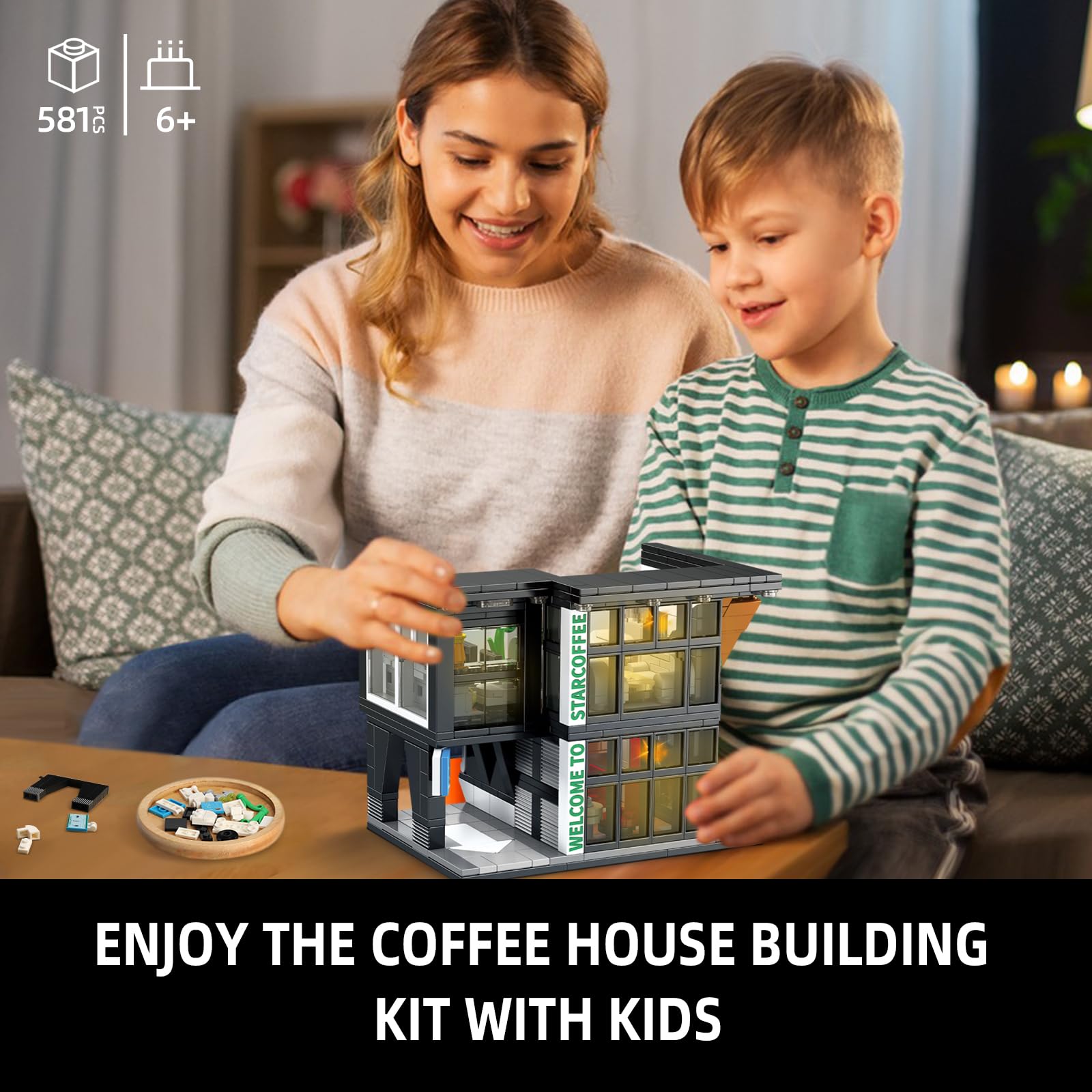 NEWABWN durable ABS materials ensure lasting decoration and play.