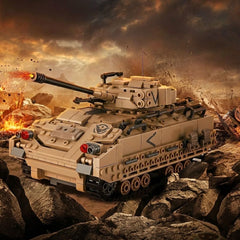NEWABWN M2 Bradley tank toy side profile ideal for customization and display