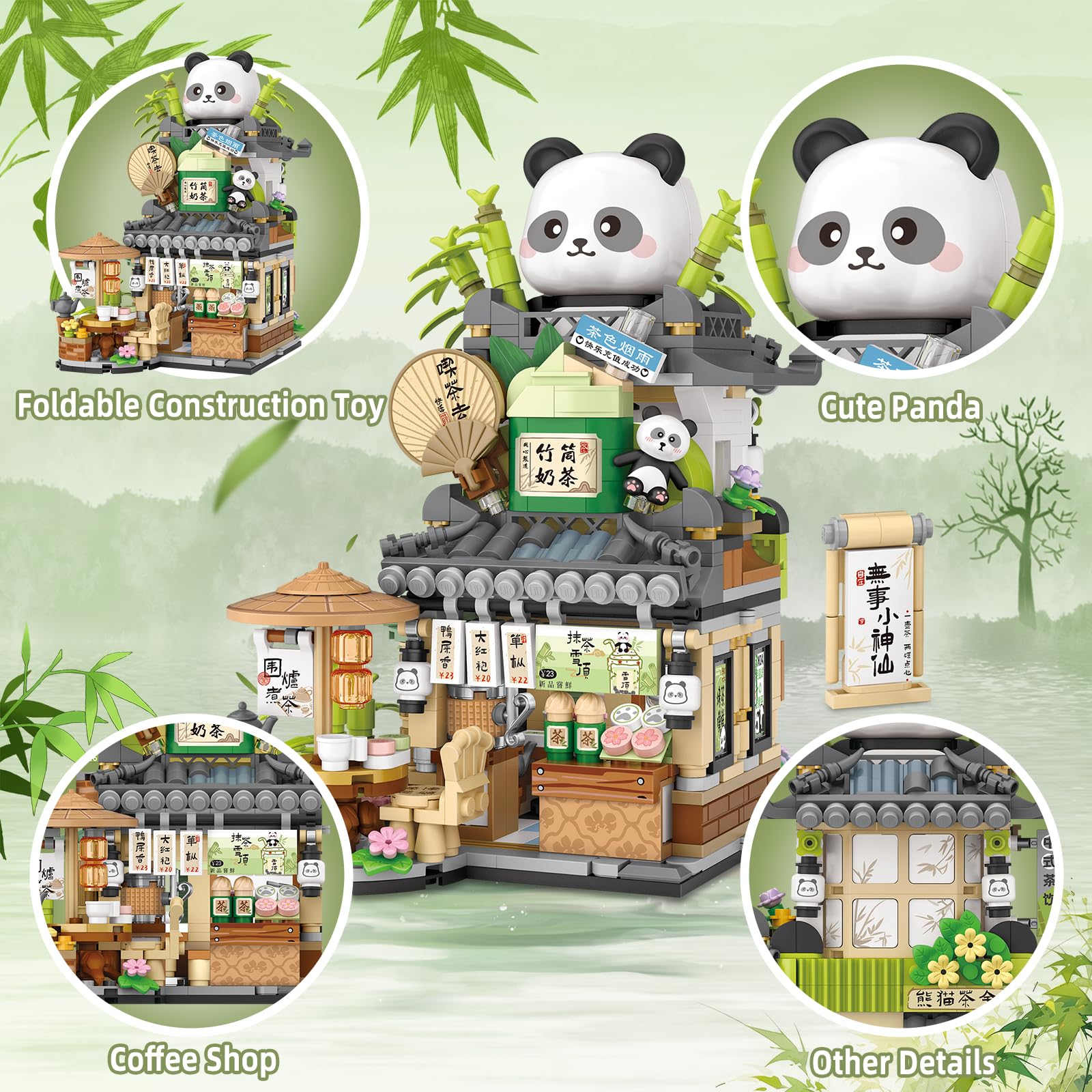 NEWABWN Street View Tea Shop interior reveals design details for STEM-inspired exploration.