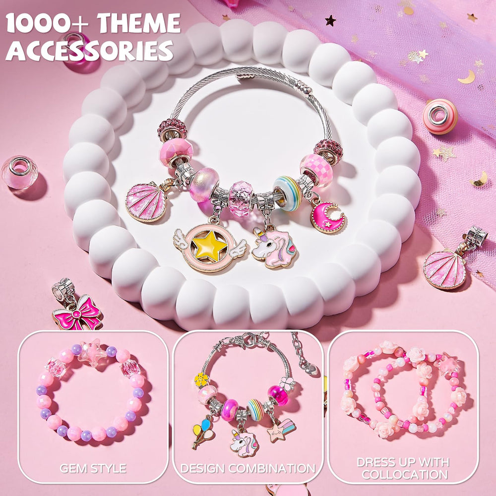 NewBandMo bead collection with charms encourages colorful, imaginative jewelry design.