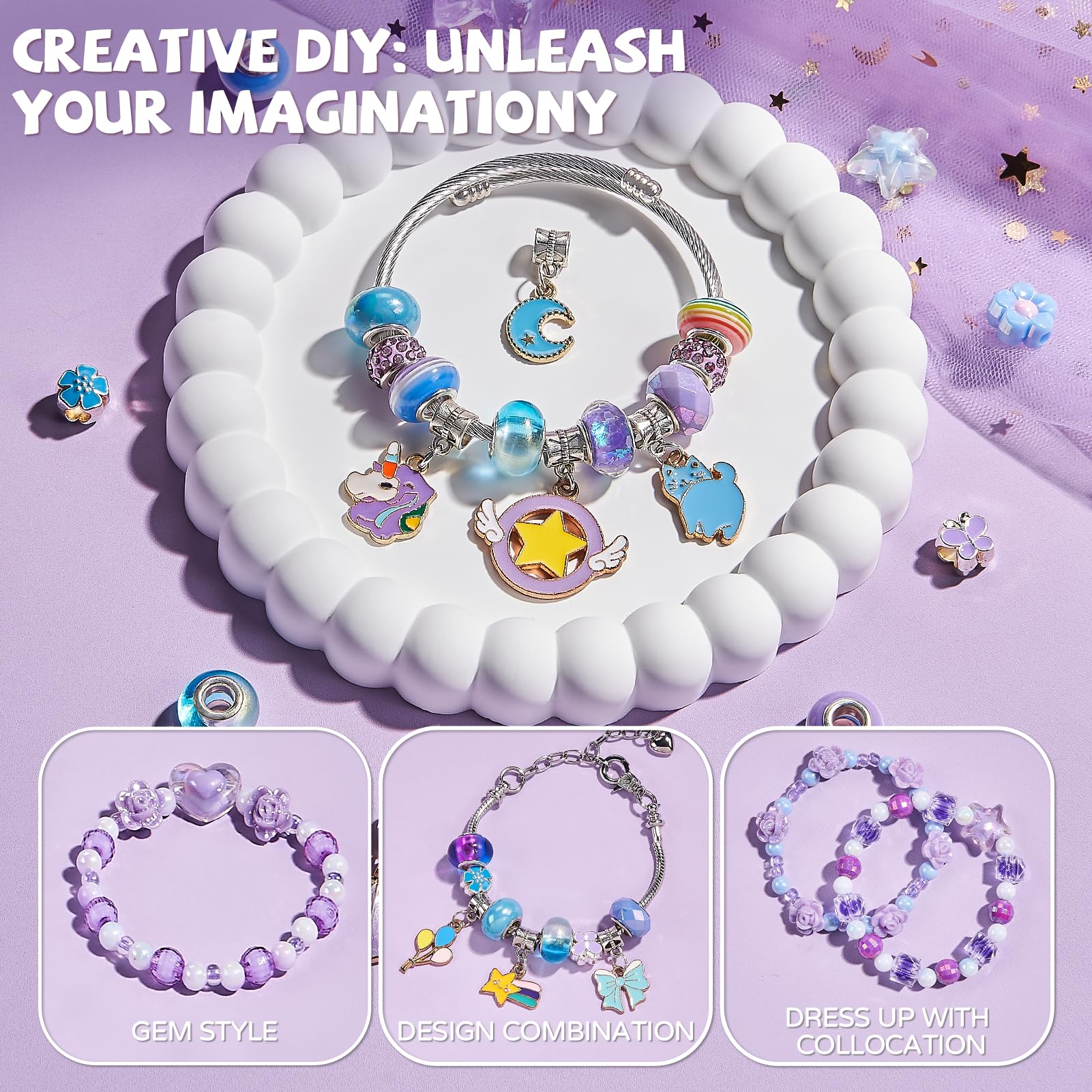 NewBandMo jewelry kit bracelets: easy stringing for beginners and budding designers