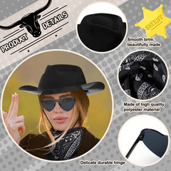 Newcotte rimless heart sunglasses in black for playful, lightweight sun protection
