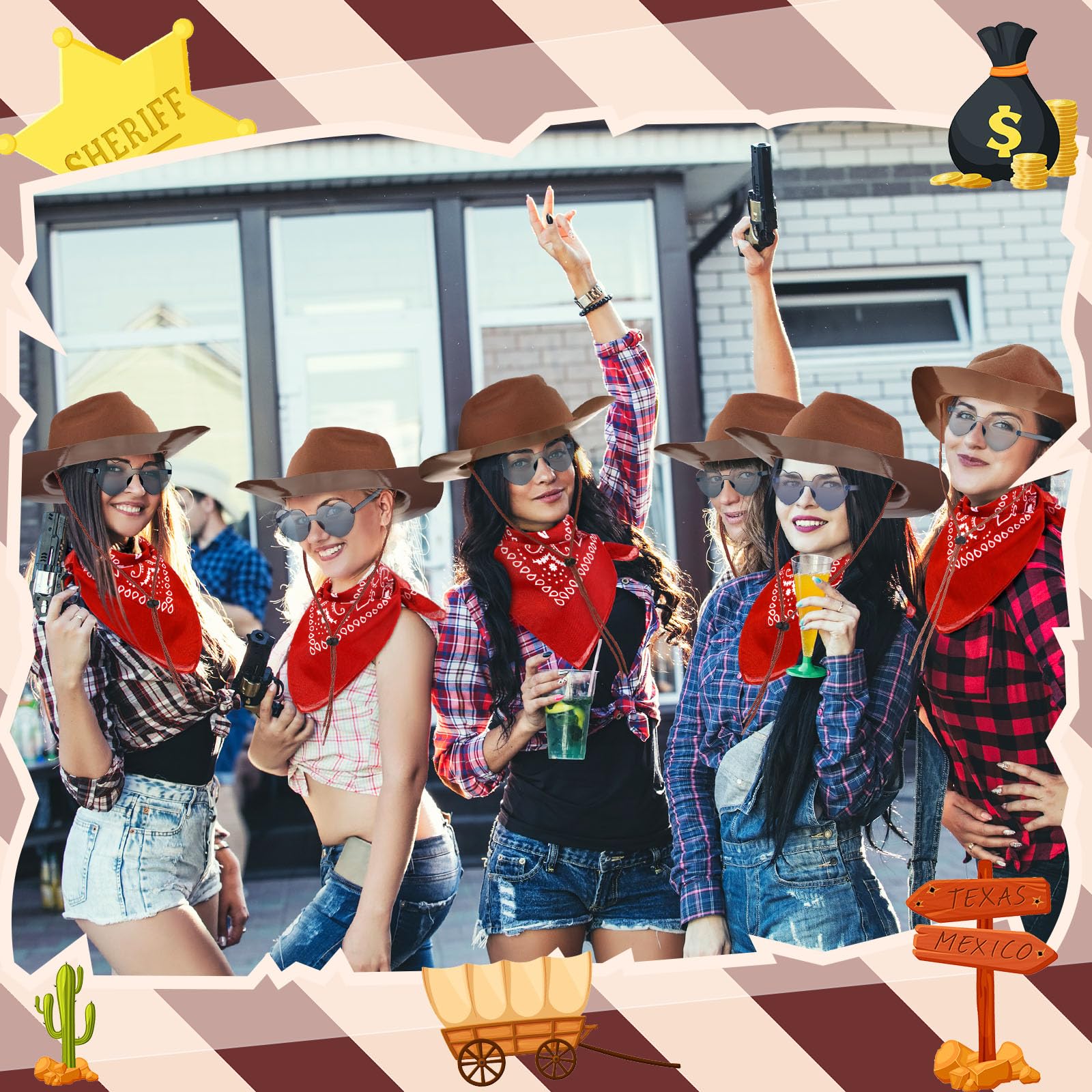 Newcotte sunglasses wear preview for all-day party fun.