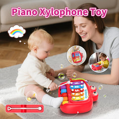 newcrave baby piano keys boost hand-eye coordination and rhythm
