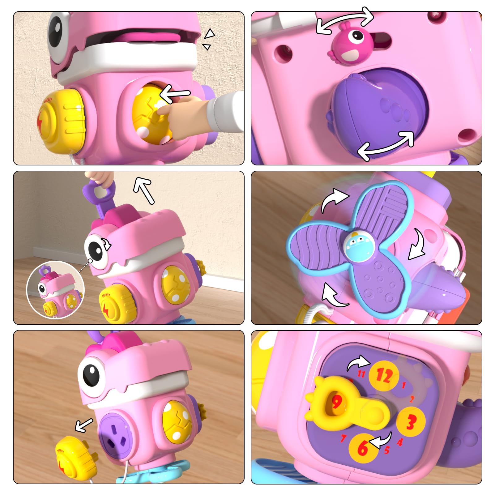 newcrave elephant spinner with engaging visuals and motion