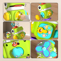 Newcrave stretchy hand-grip toy promotes fine motor strength and grip
