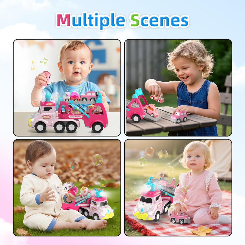Newcrave truck toy airplane accessory invites playful travel adventures
