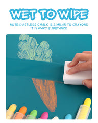 NewFamily Chalk holder design keeps hands clean during doodling