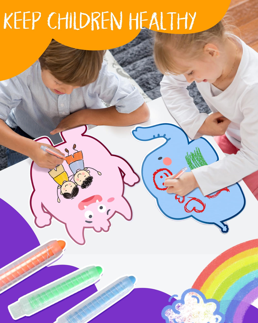 NewFamily gift box set ideal for Christmas or birthdays, spark creativity in kids.